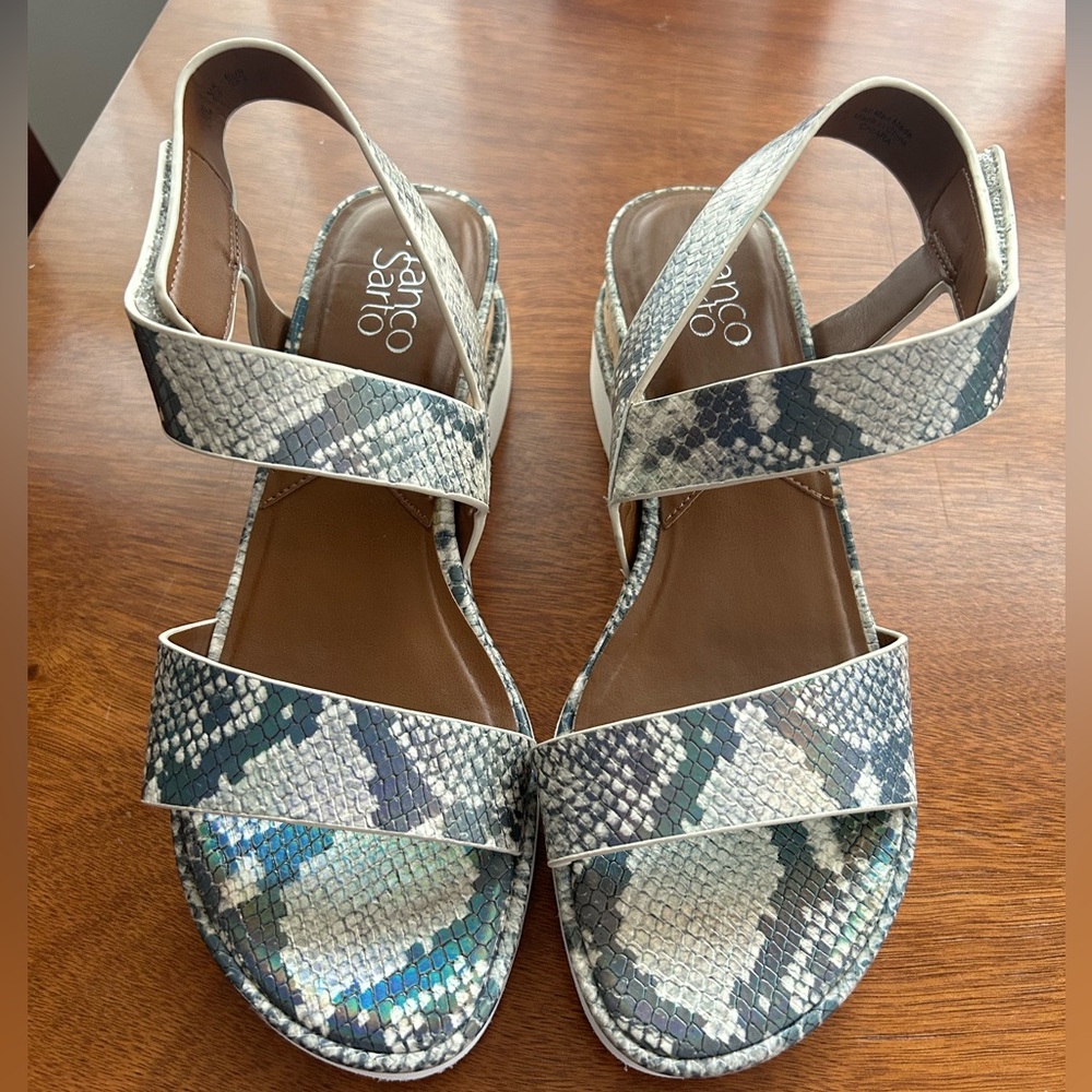 Women’s Franco Sarto Snakeskin Platform Heel Size 8.5